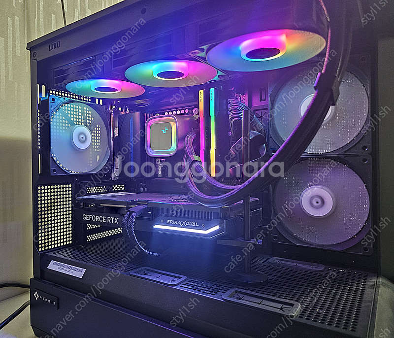 조립 PC, 인텔 i7 14700F, 딥쿨 LS720 ...--0