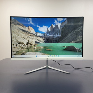 커브드 컴이지 AK240C FHD 75 무결점 24인치 모니터 판매합니다.