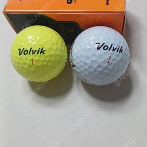 볼빅 프리미엄 골프공 2개 새상품 (Volvik Premium Golf Ball)