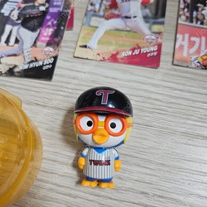 KBO 크보카드 2025 포토카드 엘지트윈스 15장 일괄 + 뽀로로 가챠 피규어