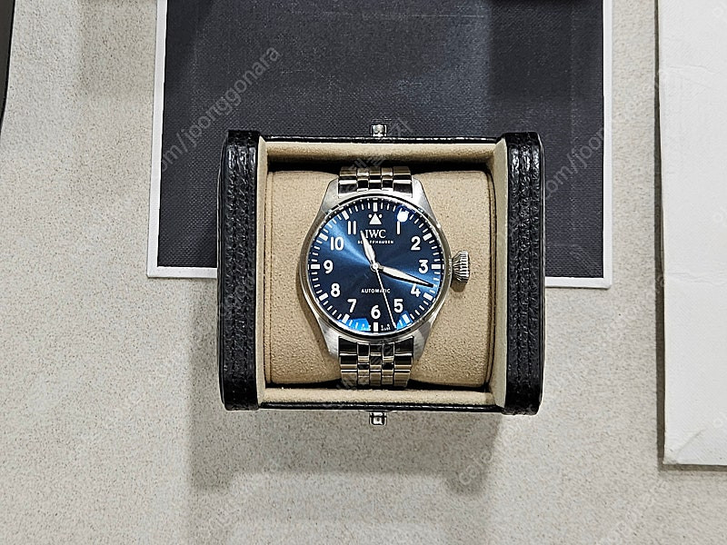 (가격수정)IWC 빅파일럿 43mm 청판 시계 판매 이미지