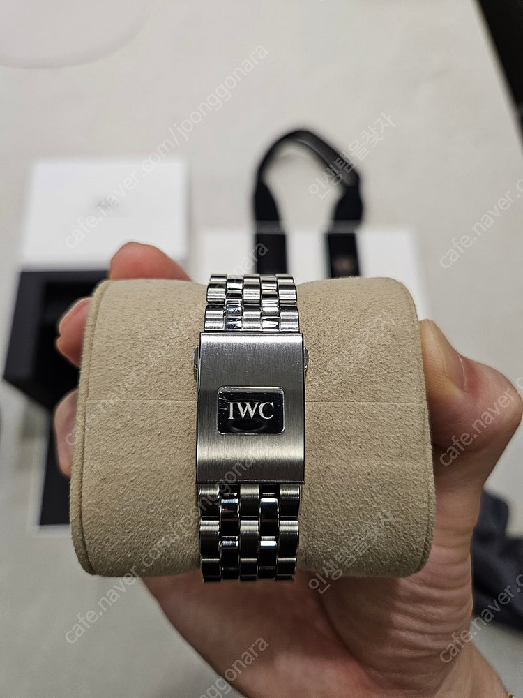 (가격수정)IWC 빅파일럿 43mm 청판 시계 판매 이미지