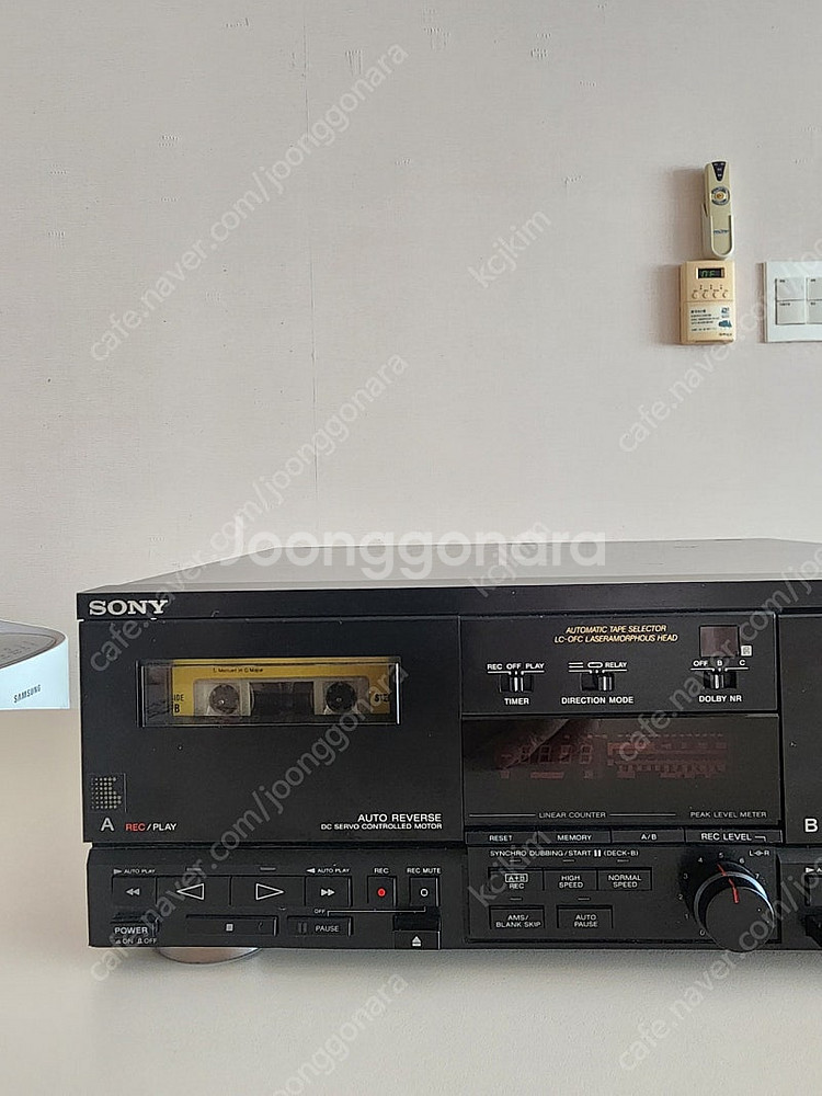 소니 최고급 빈티지 카세트 데크 TC-V9900--1