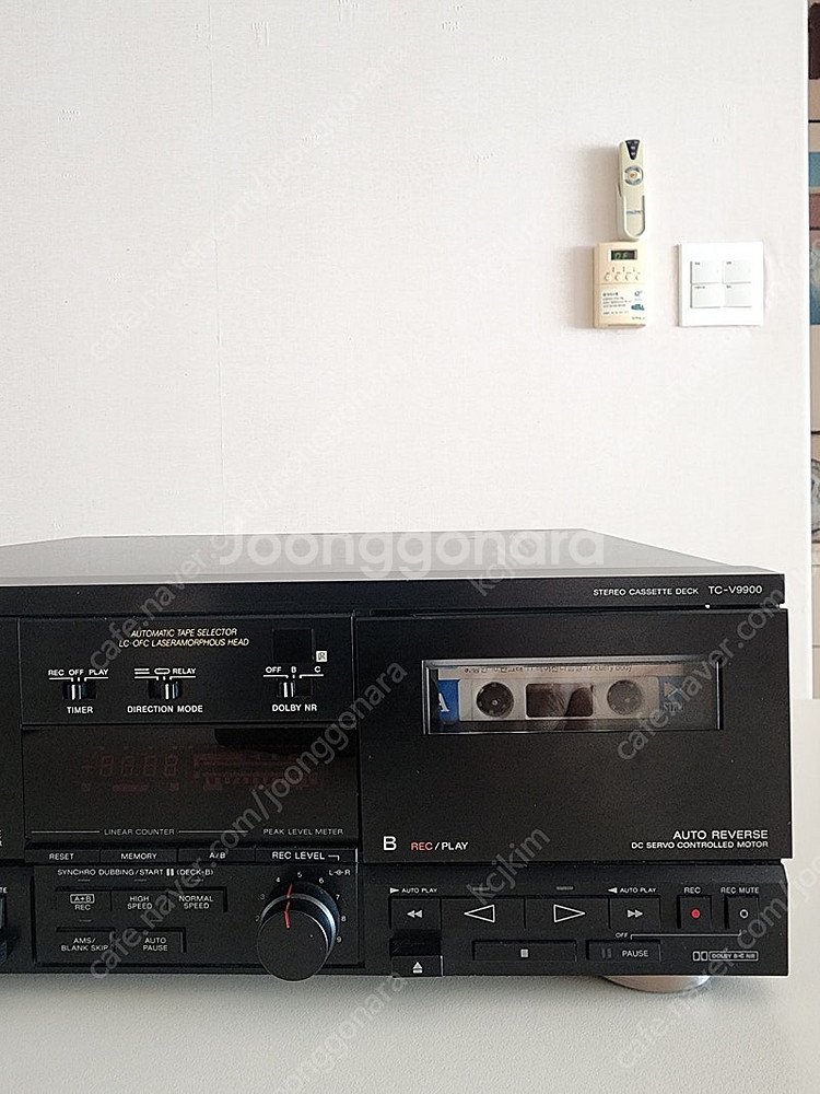소니 최고급 빈티지 카세트 데크 TC-V9900--2