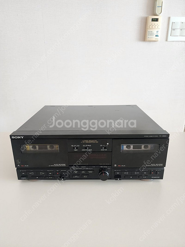 소니 최고급 빈티지 카세트 데크 TC-V9900--4