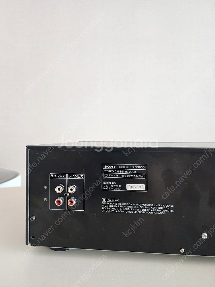 소니 최고급 빈티지 카세트 데크 TC-V9900--5