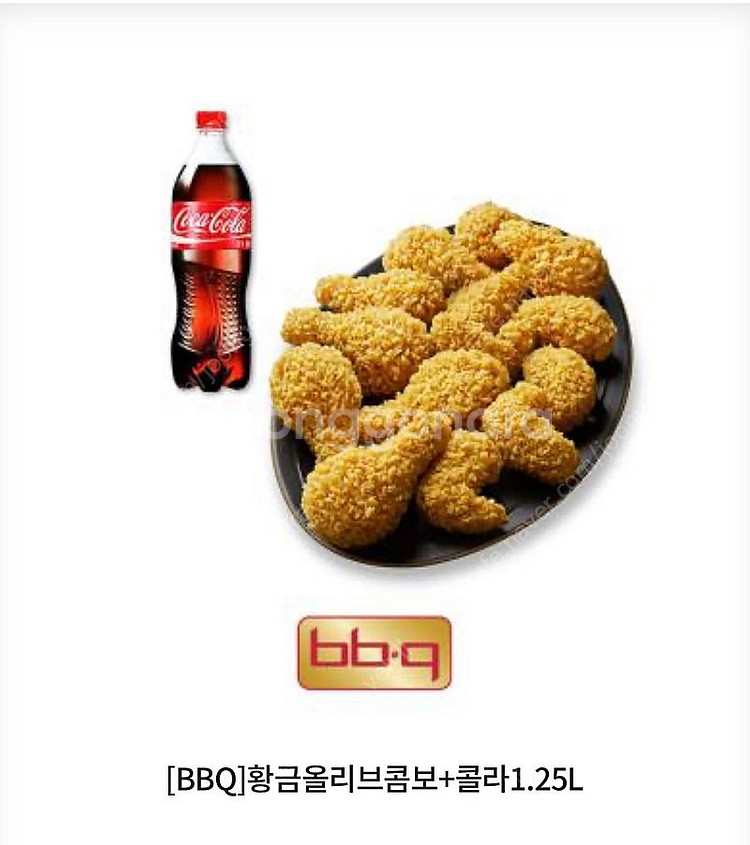 BBQ 황금올리브 콤보+콜라 기프티콘--0