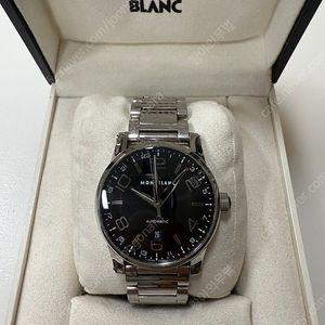 몽블랑 타임워크 GMT 시계 팝니다.