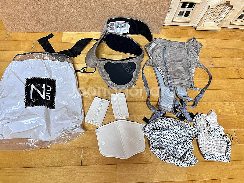 포그내 넘버5 힙시트 캐리어 + 구스팡 워머 / 택포--0