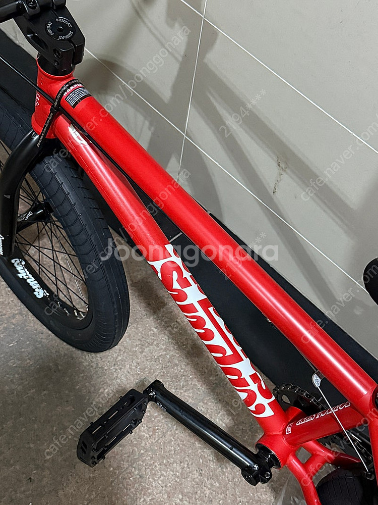 선데이 bmx 포어케스터 (무주행/새차) 팝니다.--2