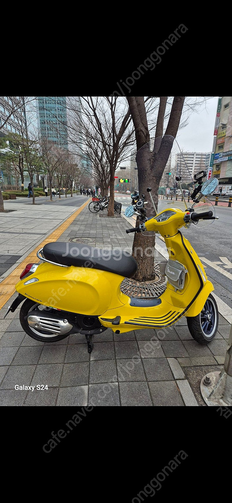 베스파 프리마베라125 2023년식 노랑 컬러 상태 특...--5