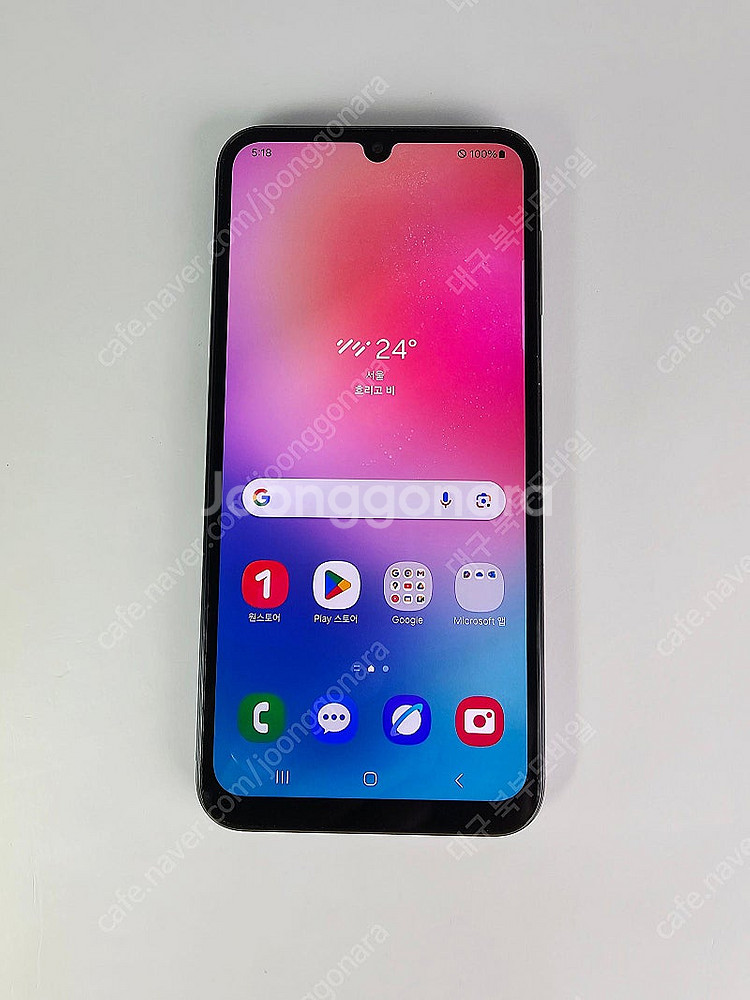 갤럭시 A24 128GB 블랙 중고폰 공기계 북부모바일...--1