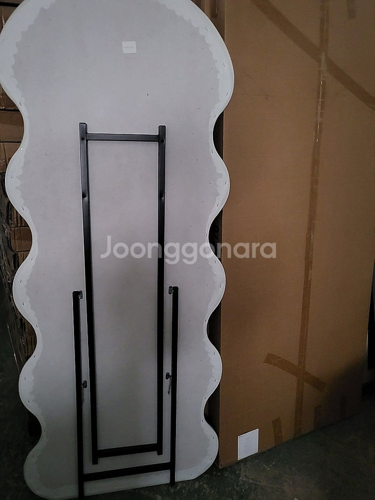 물결 (웨이브) 대형 전신거울 (미사용)--3