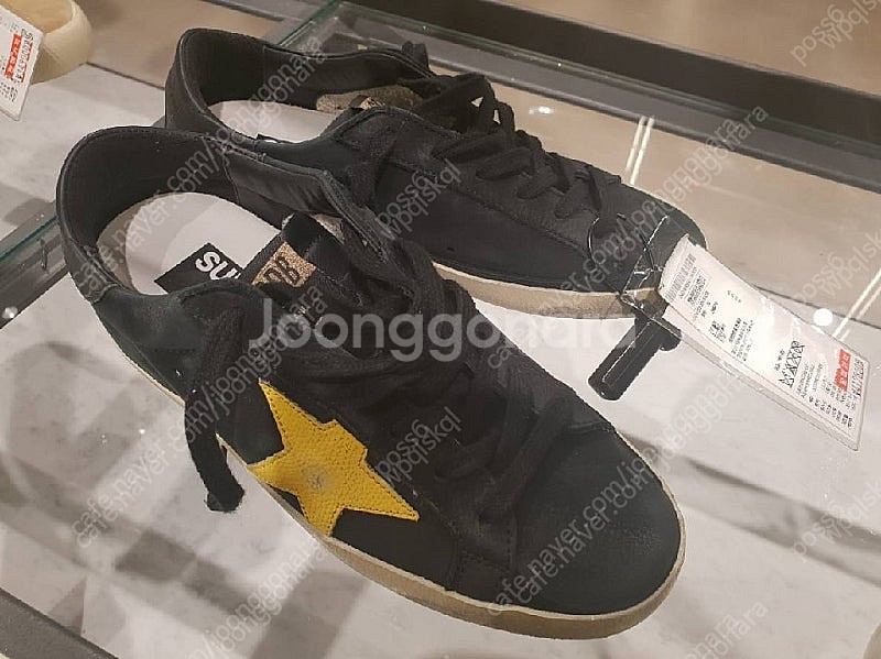 골든구스 블랙.노랑 리미티드 41사이즈--0