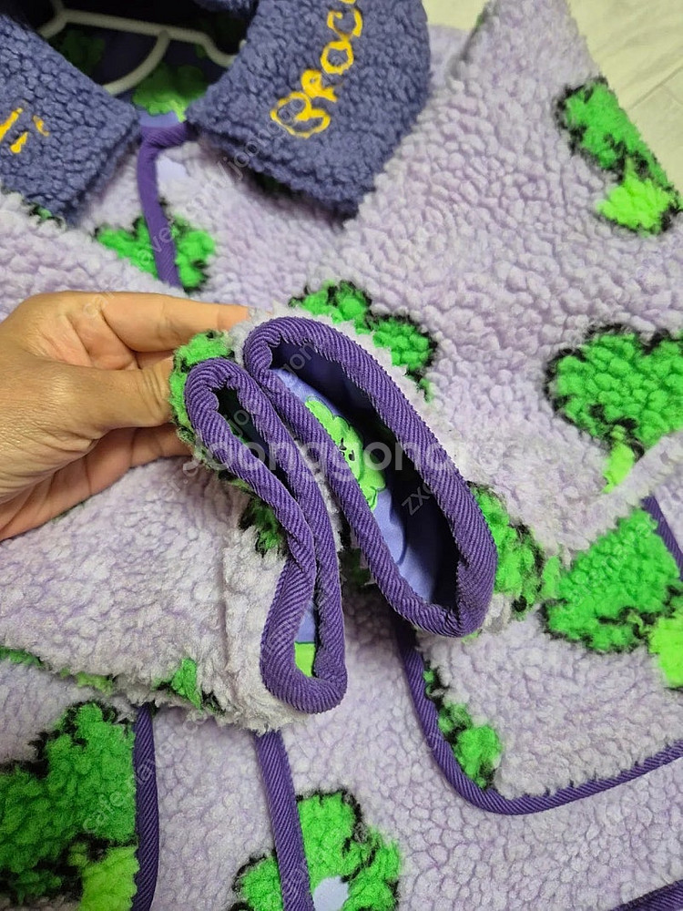 베베베베 브로콜리 뽀글이 s 모자+니삭스--1