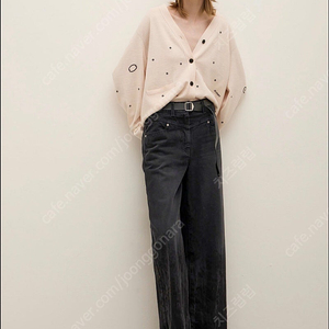 시스템 벨티드 와이드 데님 팬츠 (한섬 SJSJ 마인 타임 더캐시미어 랑방컬렉션 래트바이티 구호 르베이지 아떼 럭키슈에뜨 시에 뮤제라 얼바닉30