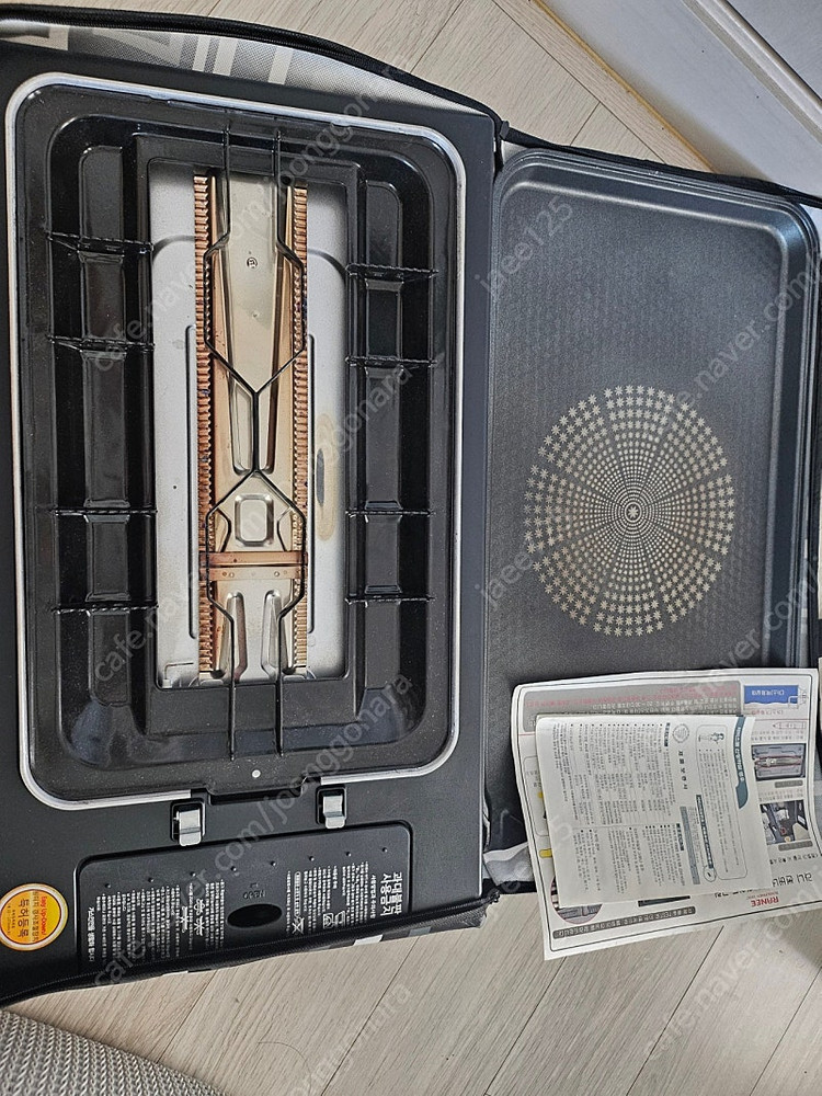 라니 가스와이드그릴 기본형 캠핌용 휴대용 가정용 업소용 썬버너 넓은불판--1