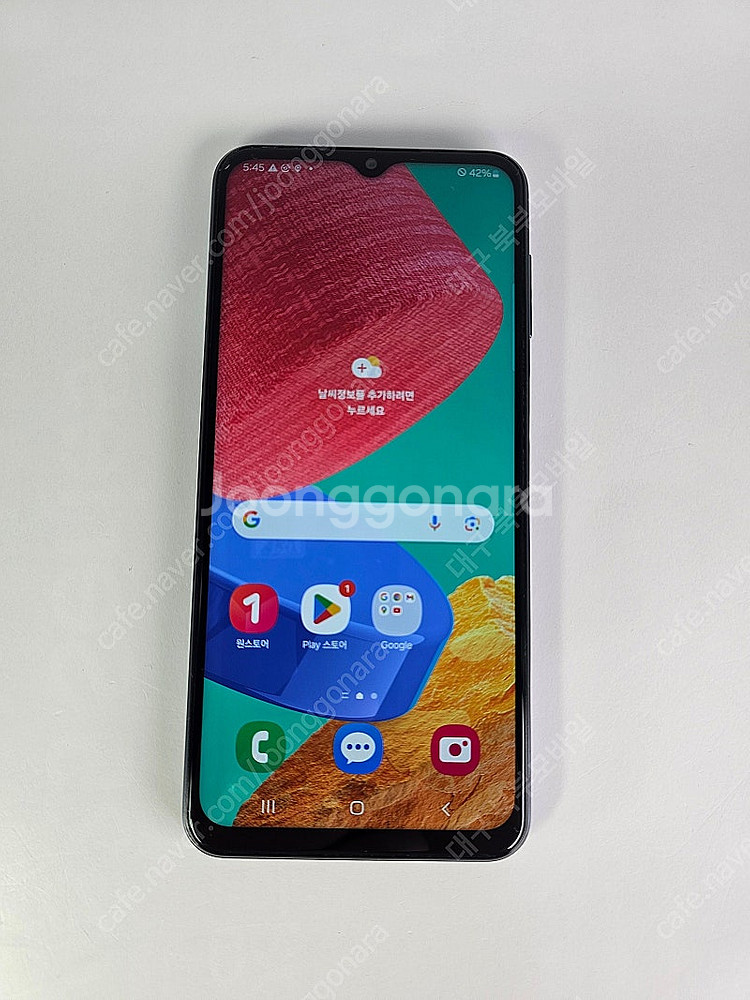 갤럭시 점프2 128GB 블루 특S급 무잔상 무기스 공기계 중고폰--0