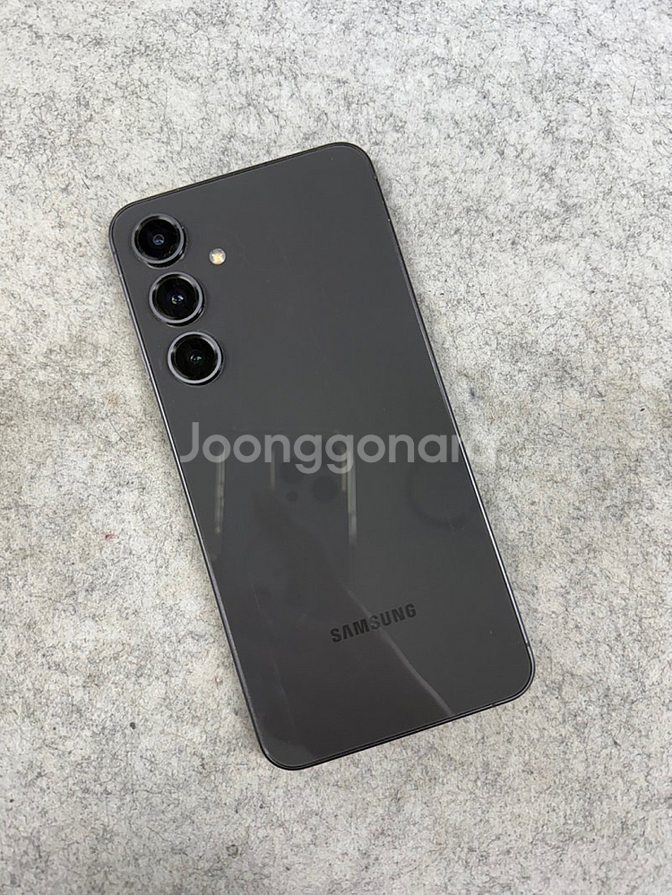갤럭시S24FE 블랙 256G 무잔상 가성비 단말기 실...--1