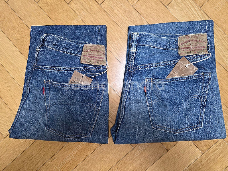 웨어하우스 1101 미듐워시 라이트워시 판매합니다--0