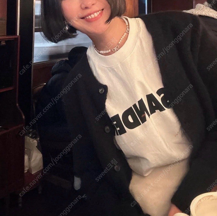설렘진주 키미스튜디오 리본 진주 목걸이 이미지