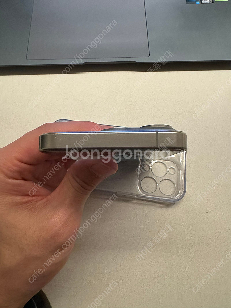 아이폰15PRO 256G 내추럴티타늄 애플케어, 듀얼유...--2