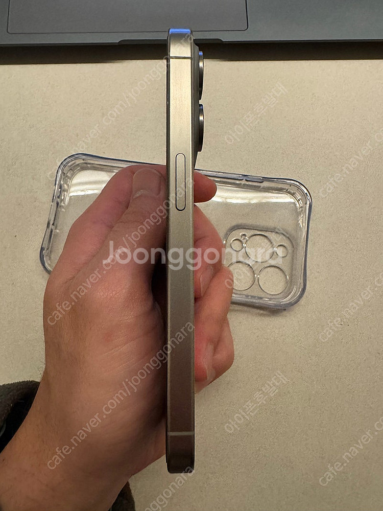아이폰15PRO 256G 내추럴티타늄 애플케어, 듀얼유...--3