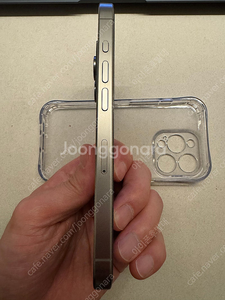 아이폰15PRO 256G 내추럴티타늄 애플케어, 듀얼유...--5