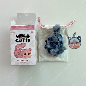 팝마트 크라이베이비 표범냥이 데님 새상품