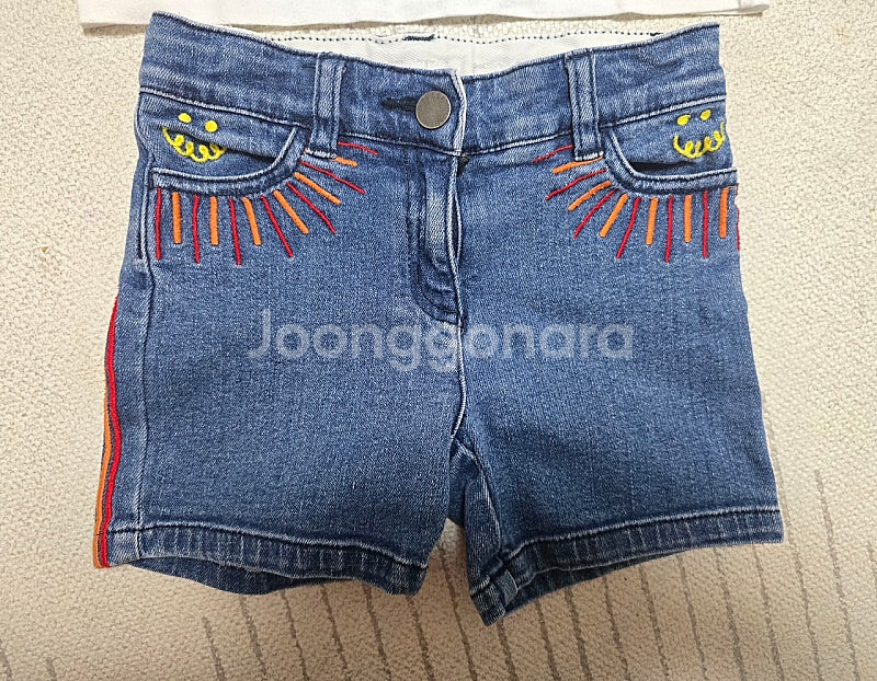 스텔라 매카트니 티셔츠, 반바지 4T,4y--3