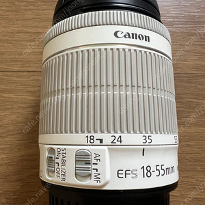 캐논 18-55mm IS STM 화이트