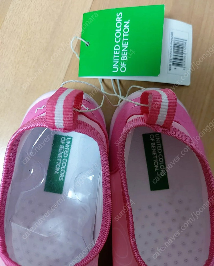 아동 여자아이 베네통아쿠아슈즈 물놀이신발 200사이즈 이미지