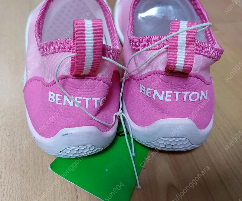 아동 여자아이 베네통아쿠아슈즈 물놀이신발 200사이즈 이미지