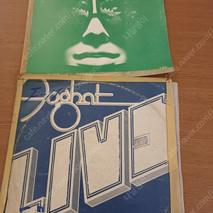 들을 만한 락LP(복사반) 20장 일괄 판매