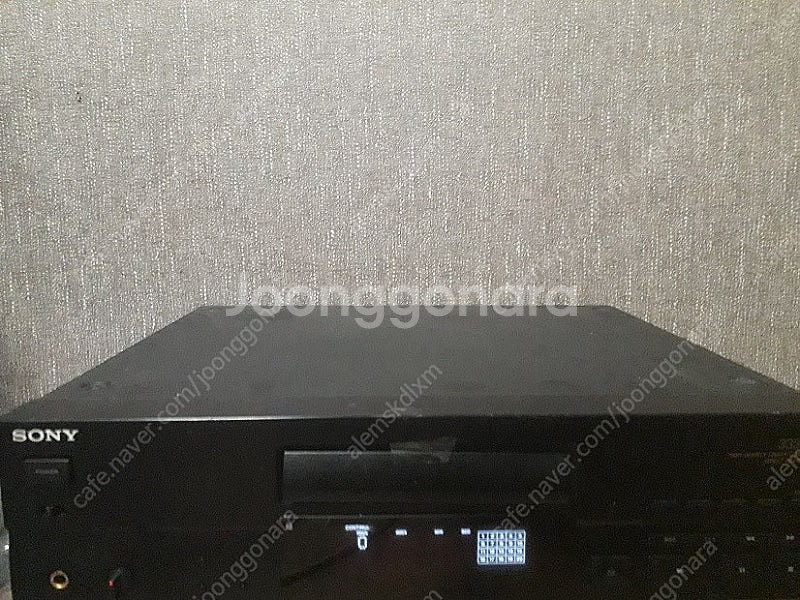 SONY옛날시디플레이어(고장 부품용)--1