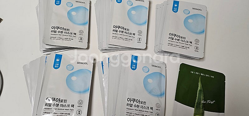 시드물 아쿠아포린 마스크팩 56매--0