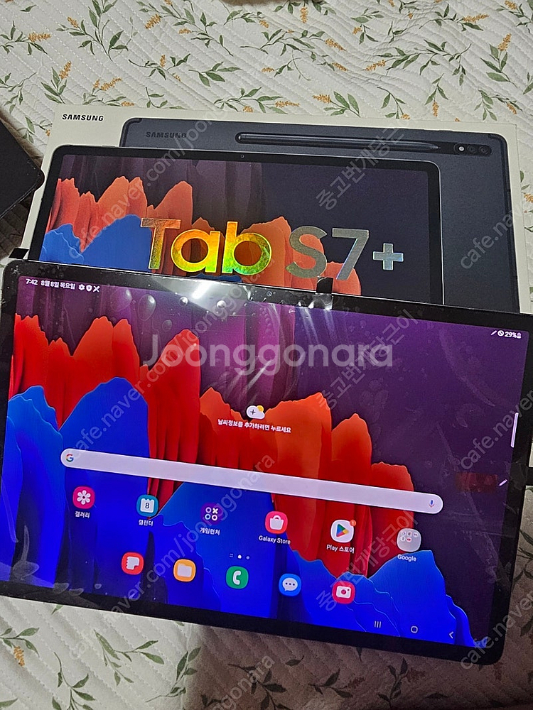 갤럭시탭s7플러스 256 셀룰러 lte--0