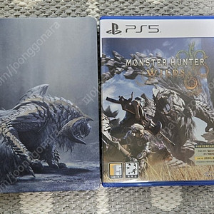 ps5 몬헌 와일즈 스틸북+초회코드