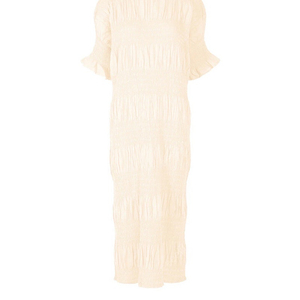 Me 이세이미야케 슈링크 8월 원피스 화이트