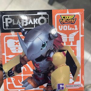 디지몬 오메가몬 프라모델 plabako 새상품