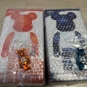 마이퍼스트 베어브릭 네이비/오렌지 100,400세트팝니다