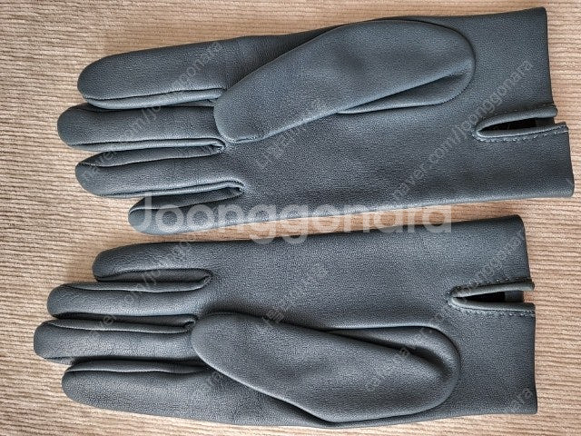 정품 에르메스 여성 가죽장갑 거의새상품--3