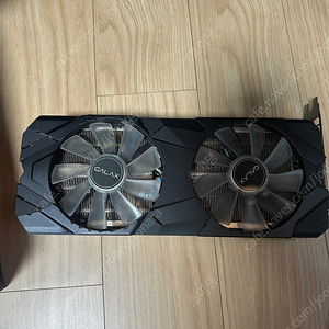 갤럭시 rtx 2070super ex black oc d6 8gb 팝니다!