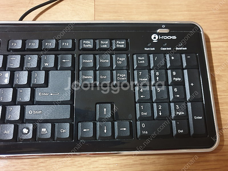 아이락스 구형 KR-6170 블랙 펜타그래프 키보드--3