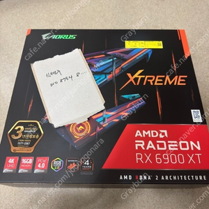 GIGABYTE AORUS 6900XT 워터블럭 D6 16G
