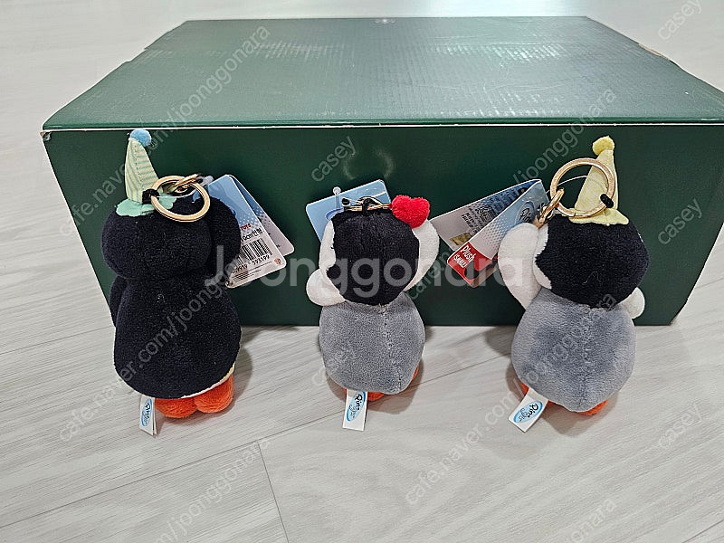 핑구인형키링,핑가인형키링 3개 일괄 팔아요--1