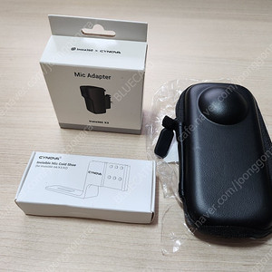 인스타360 X3 마이크 어댑터, 콜드슈, 하드파우치 새상품