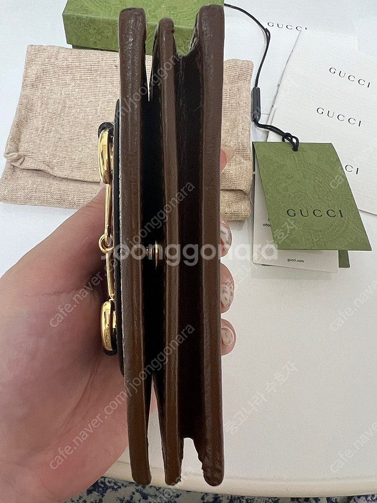 구찌 홀스빗 1955 스몰지갑 판매--4