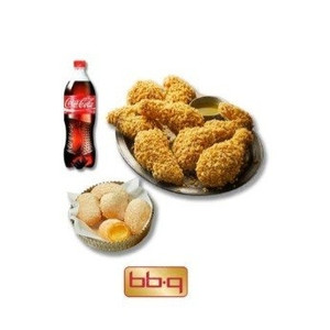 BBQ 황금올리브치킨 +황금알치즈볼+콜라