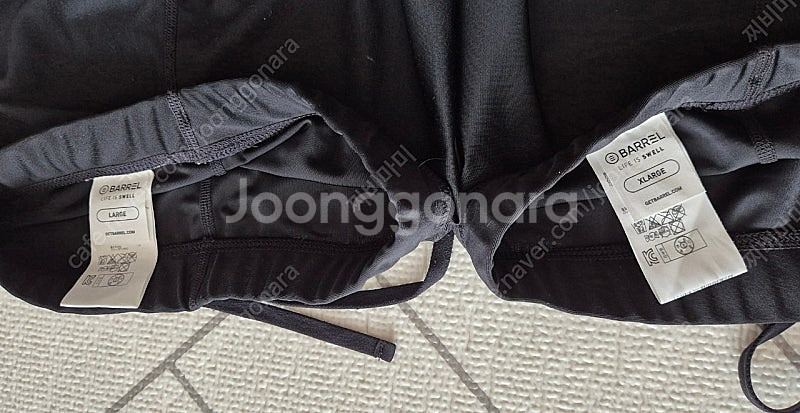 배럴키즈 래쉬가드 XL(상하)/L (하)--4